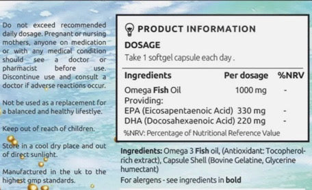 Fish Oil Capsules - STRONG