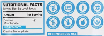 Creatine Monohydrate - NO FLAVOUR